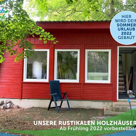 Jagd-angler-holzhaus-im-wald-am-see * Kyritz